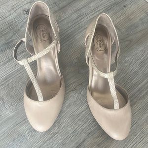 Lifestride simply comfort nude heels